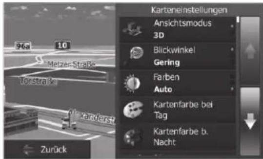 BLAUPUNKT Santa Cruz 370 - Karteneinstellungen - 3