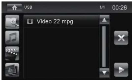 BLAUPUNKT Santa Cruz 370 - USB veya microSDHC'den video oynatma - 1
