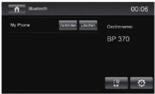 BLAUPUNKT Santa Cruz 370 - Bluetooth-Betrieb starten - 1