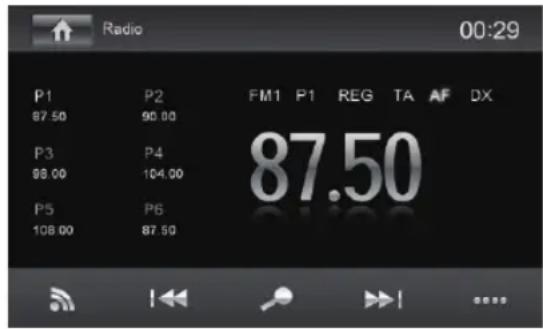 BLAUPUNKT Santa Cruz 370 - Avvio esercizio radio - 1