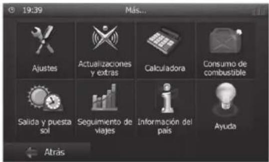 BLAUPUNKT Santa Cruz 370 - Adaptación de las opciones de ruta antes del guiado al destino - 1