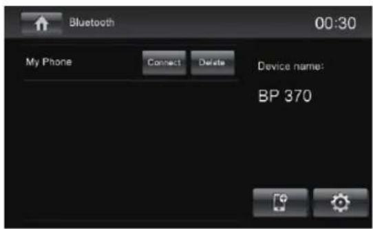 BLAUPUNKT Santa Cruz 370 - Starta Bluetooth-läge - 1