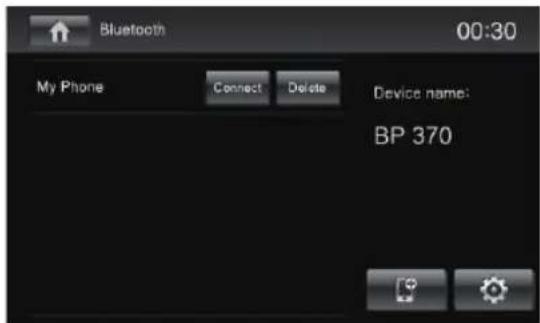 BLAUPUNKT Santa Cruz 370 - 'Εναρξη λειτουργίας Bluetooth - 1