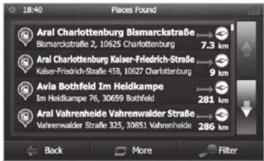BLAUPUNKT Santa Cruz 370 - Intressant platser - Points of Interest - 3