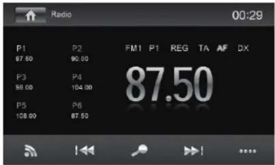BLAUPUNKT Santa Cruz 370 - Start radio mode - 1