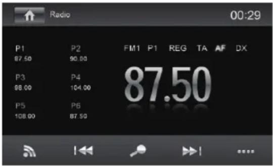 BLAUPUNKT Santa Cruz 370 - Radioweergave starten - 1