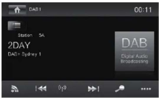 BLAUPUNKT Hannover 570 DAB - Starten des DAB-Modus - 1