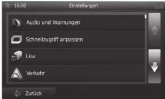 BLAUPUNKT Hannover 570 DAB - Karteneinstellungen - 1