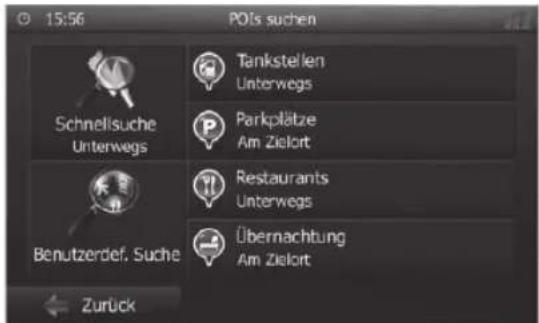 BLAUPUNKT Hannover 570 DAB - Sonderziele - Points of Interest (POI) - 2