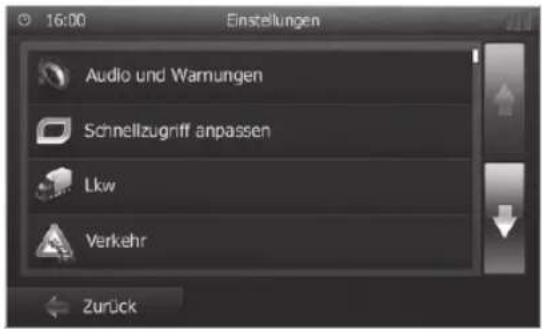 BLAUPUNKT Hannover 570 DAB - Routenoptionen vor der Zielführung anpassen - 2