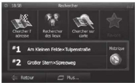 BLAUPUNKT Hannover 570 DAB - Destinations spéciales - Points d'intérêt (POI) - 1