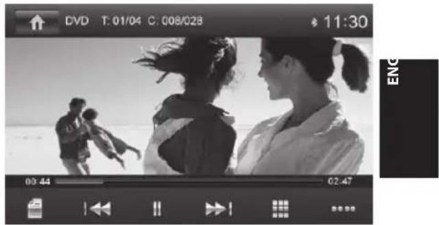 BLAUPUNKT Hannover 570 DAB - DVD movie playback - 1