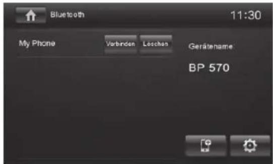BLAUPUNKT Hannover 570 DAB - Bluetooth-Betrieb starten - 1