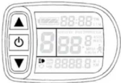 BLAUPUNKT CARLA 180 - VOLBA STUPNĚ VÝKONU ELEKTROMOTORU - 1