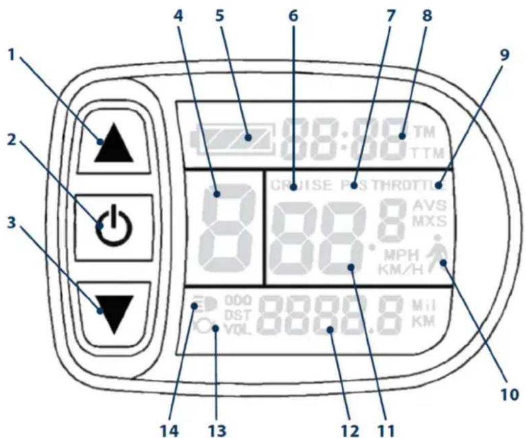 BLAUPUNKT CARLA 180 - FUNCTIES EN SCHERM - 1