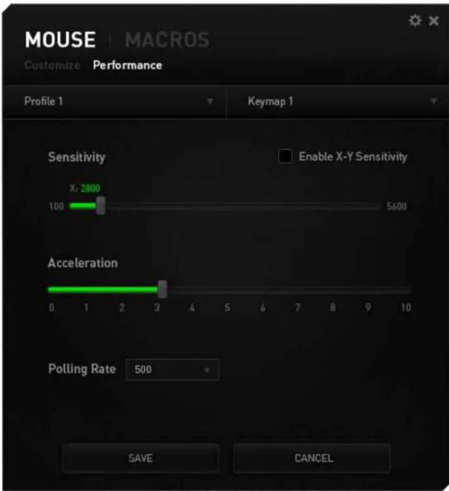 RAZER Naga Epic Chroma - ONGLET FONCTIONNEMENT - 1