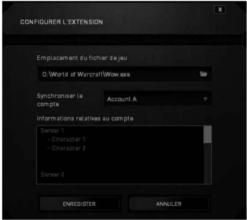 RAZER Naga Epic Chroma - ONGLET EXTENSION - 2