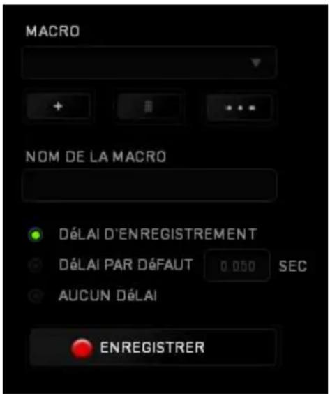 RAZER Naga Epic Chroma - ONGLET MACROS - 1
