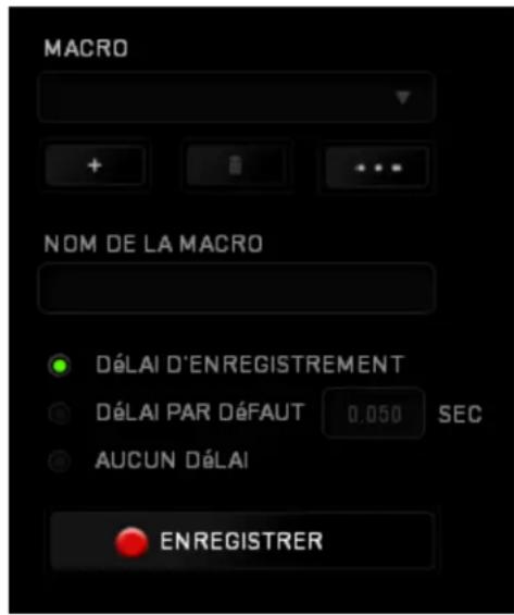 RAZER Naga Chroma - ONGLET MACROS - 1