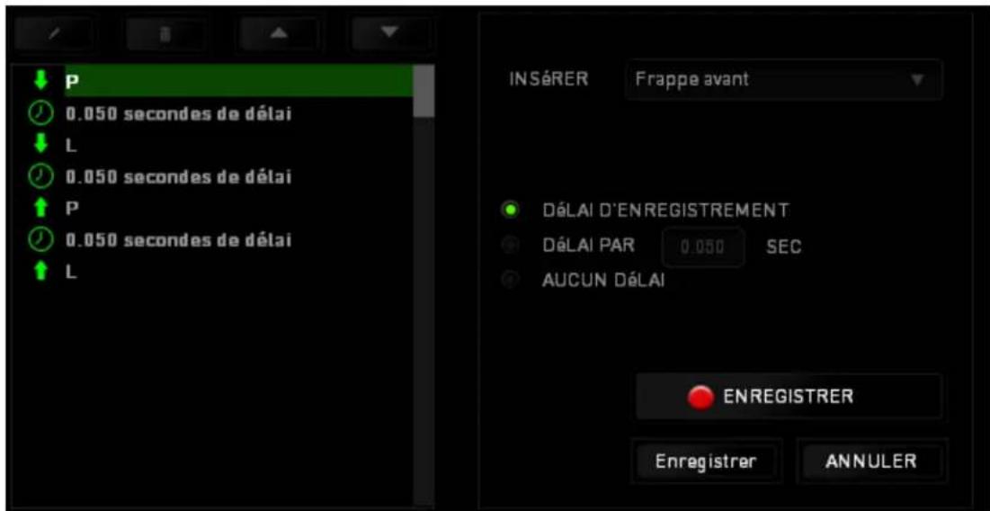 RAZER DeathStalker Ultimate - ONGLET MACROS - 6