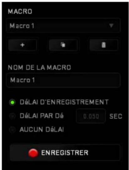 RAZER DeathStalker Ultimate - ONGLET MACROS - 1