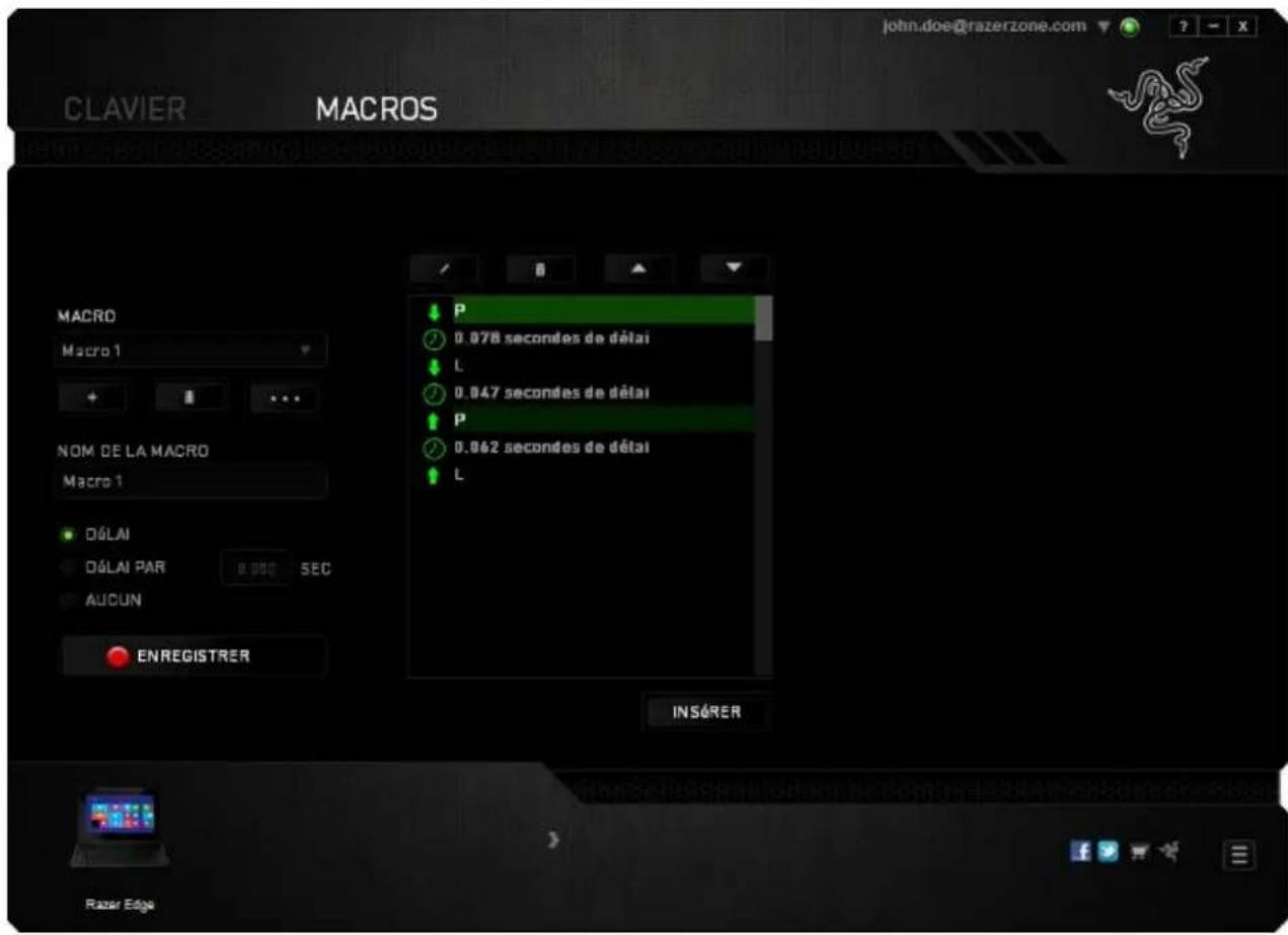 RAZER Edge Keyboard Dock - ONGLETMACROS - 4