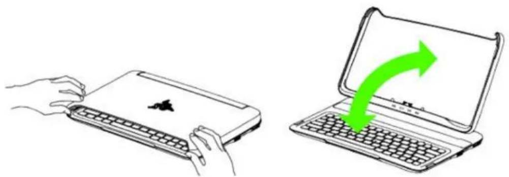 RAZER Edge Keyboard Dock - ATTACHER VOTRE RAZER EDGE - 1