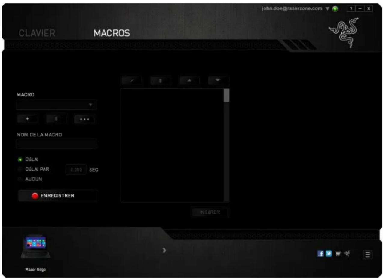 RAZER Edge Keyboard Dock - ONGLETMACROS - 3