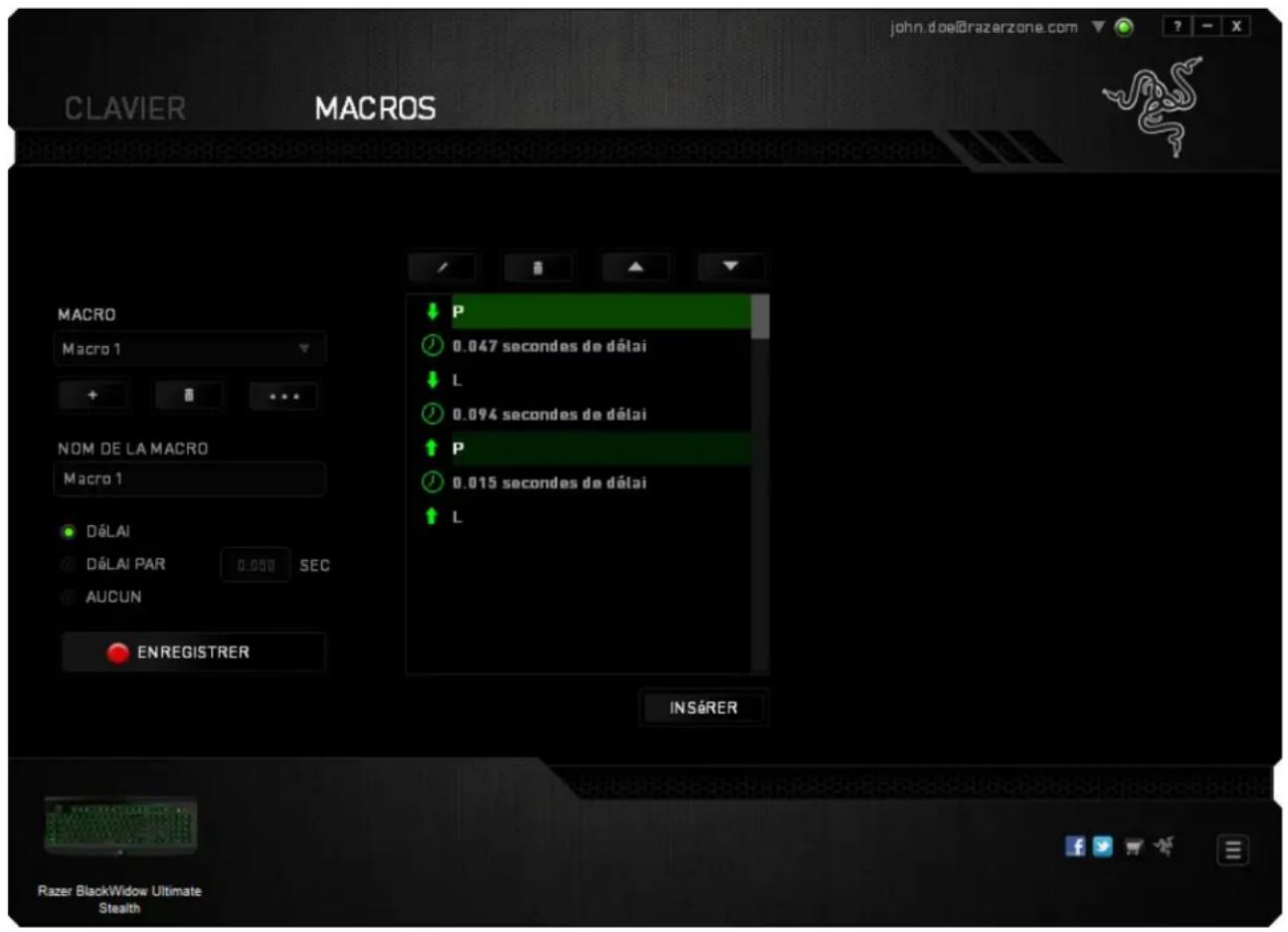 RAZER BlackWidow Ultimate Stealth - ENREGISTRER - 2