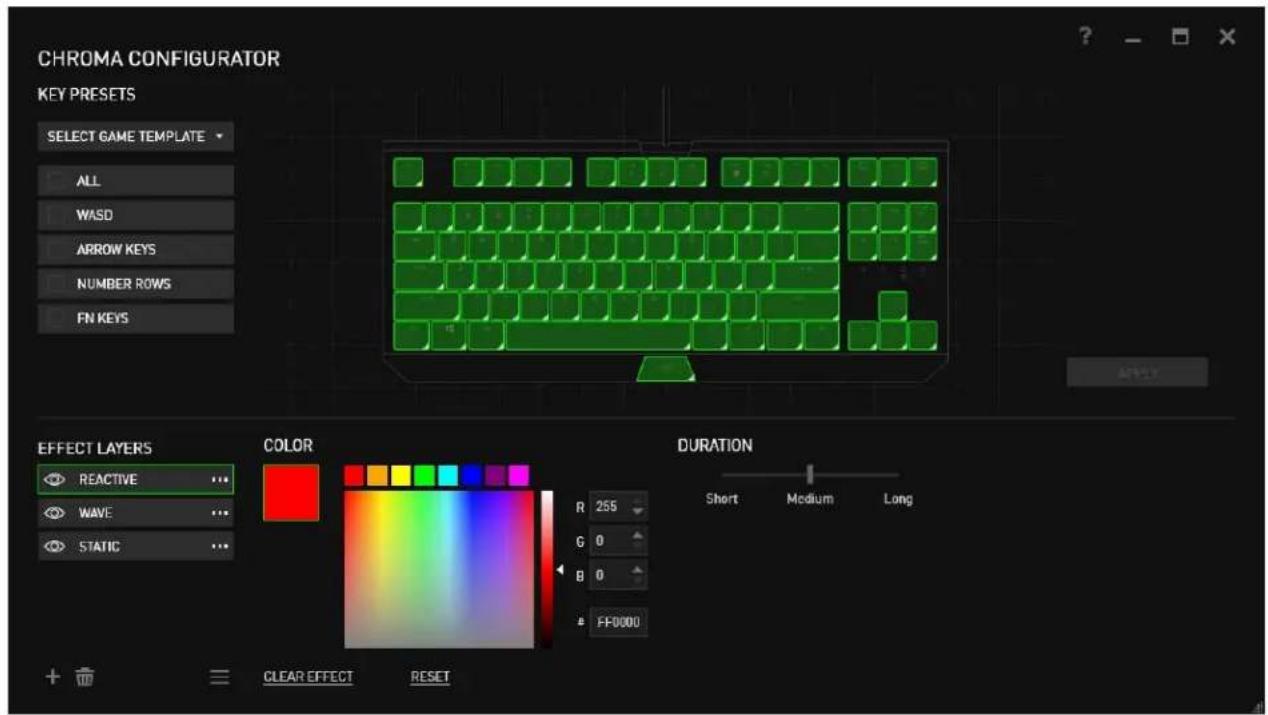 RAZER BlackWidow X Tournament Edition Chroma - CHROMAG - 16