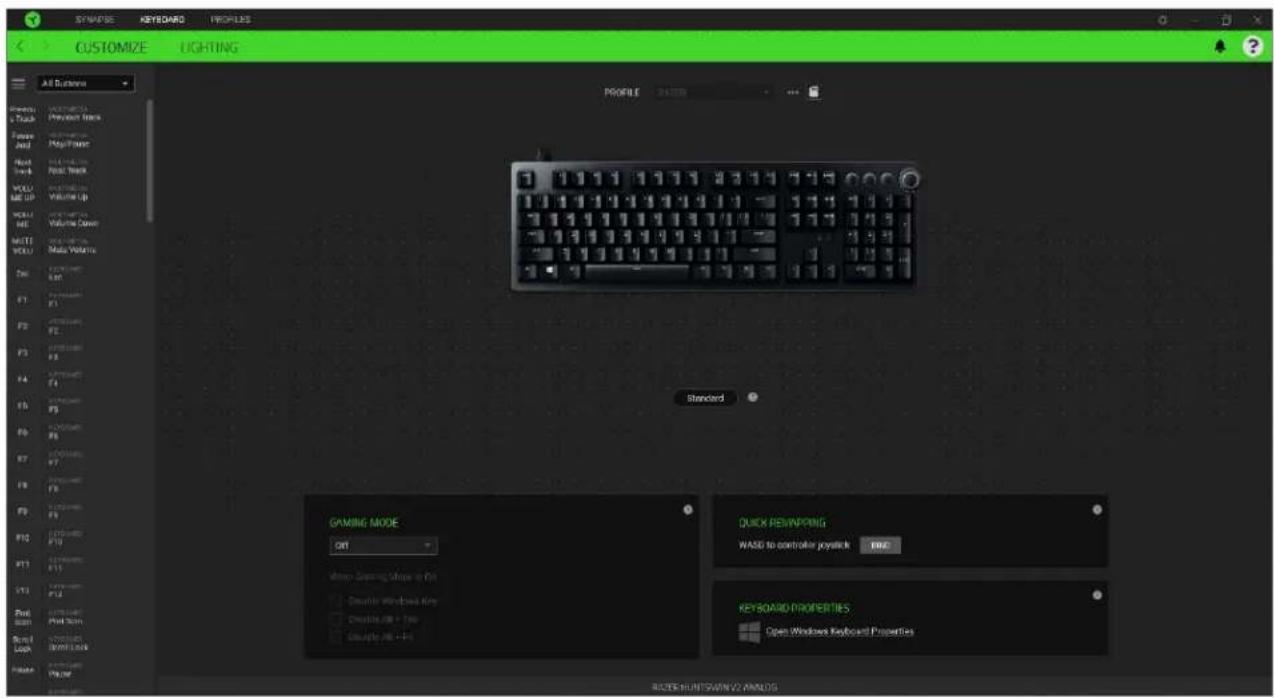 RAZER Huntsman V2 Analog - x_1 = 2;x_2 =  - 4 - 1