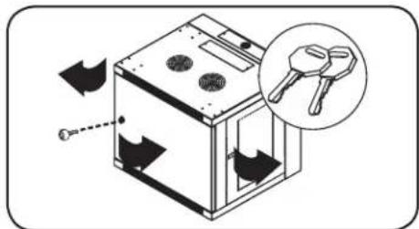 Tripp Lite CS16AC - Serrures de portes - 1