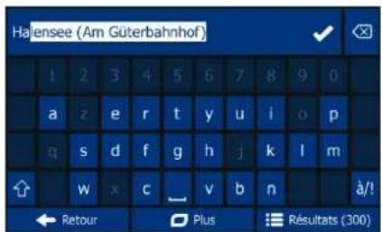 BLAUPUNKT TravelPilot 74² - Accéder à une adresse - 7