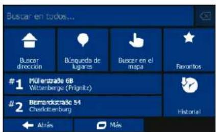 BLAUPUNKT TravelPilot 74² - Búsqueda rápida - 2