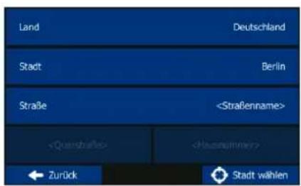 BLAUPUNKT TravelPilot 74² - Navigation zu einer Adresse - 1