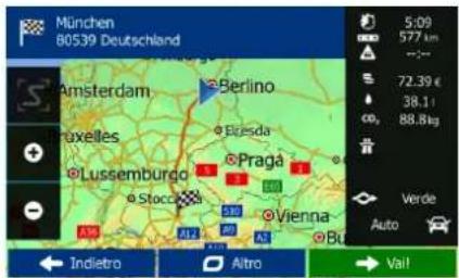 BLAUPUNKT TravelPilot 74² - Navigazione verso un indirizzo - 7