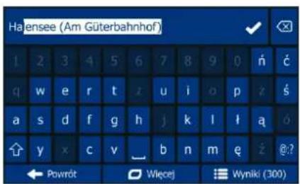 BLAUPUNKT TravelPilot 74² - Nawigacja do adresu - 7