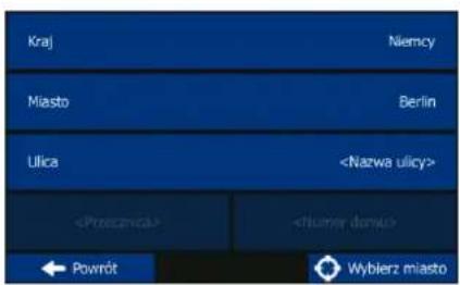 BLAUPUNKT TravelPilot 74² - Nawigacja do adresu - 1