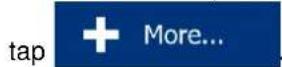 BLAUPUNKT TravelPilot 74² - 'More' menu - 2
