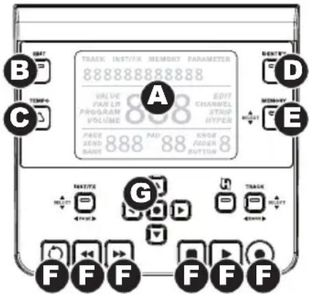 M-AUDIO Axiom AIR Mini 32 - Main Control Panel: - 1