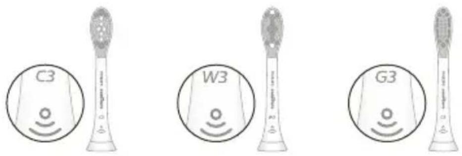 PHILIPS Sonicare DiamondClean 9000 HX9912 - Brush heads - 1