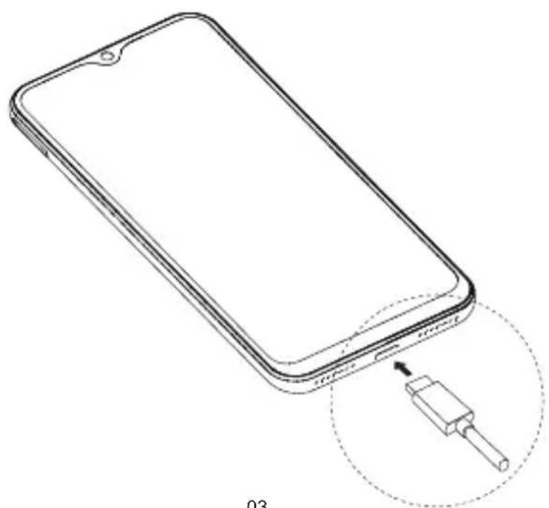Cubot X20 - Charging the battery - 1