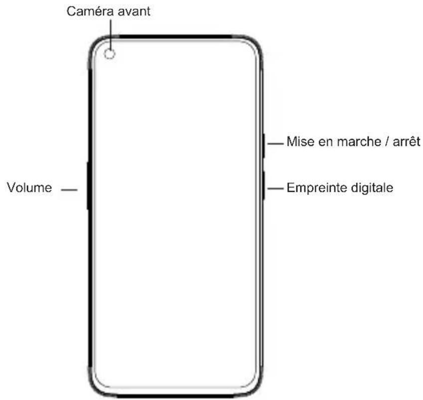 Cubot C30 - Organisation de l'appareil - 1