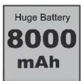 OUKITEL WP10 - Battery - 1