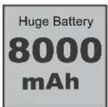 OUKITEL WP9 - Battery - 1