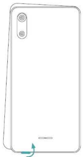 WIKO Sunny 5 Lite - - Simkaarten invoegen 2 SIM - 1
