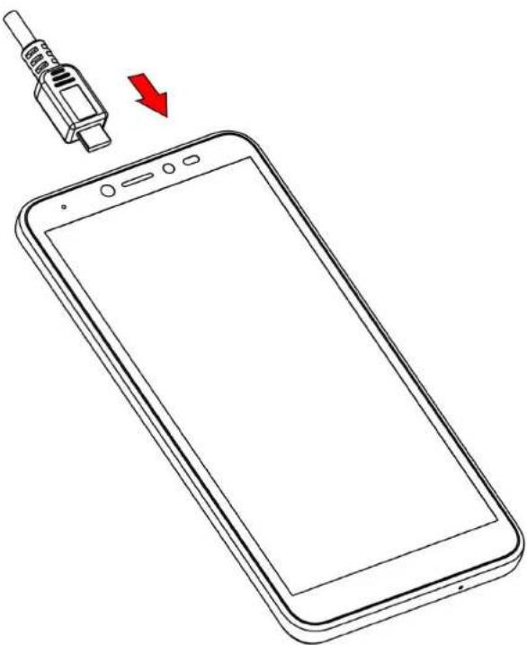 WIKO Sunny 5 Lite - Aufladen des Akkus - 1