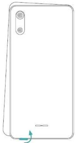 WIKO Sunny 5 Lite - ~Instalowanie karty - 2 SIM - 1