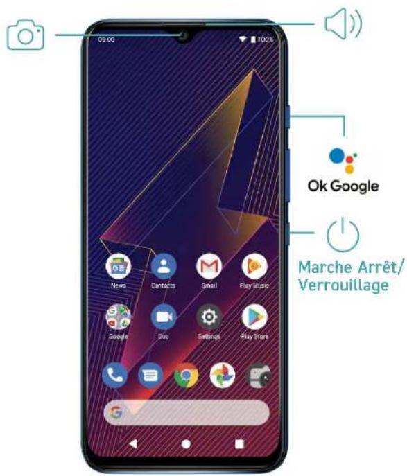 WIKO Power U20 - Contenu du coffret : - 3