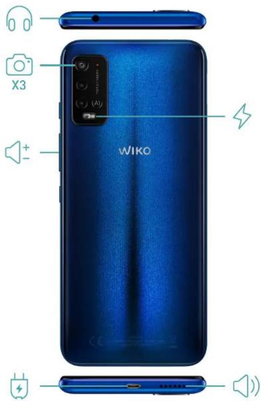 WIKO Power U20 - Contenu du coffret : - 2